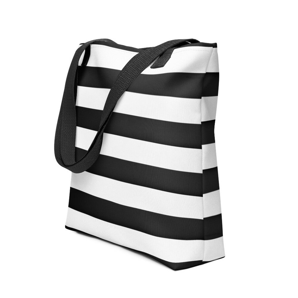 All-over print tote bags for work